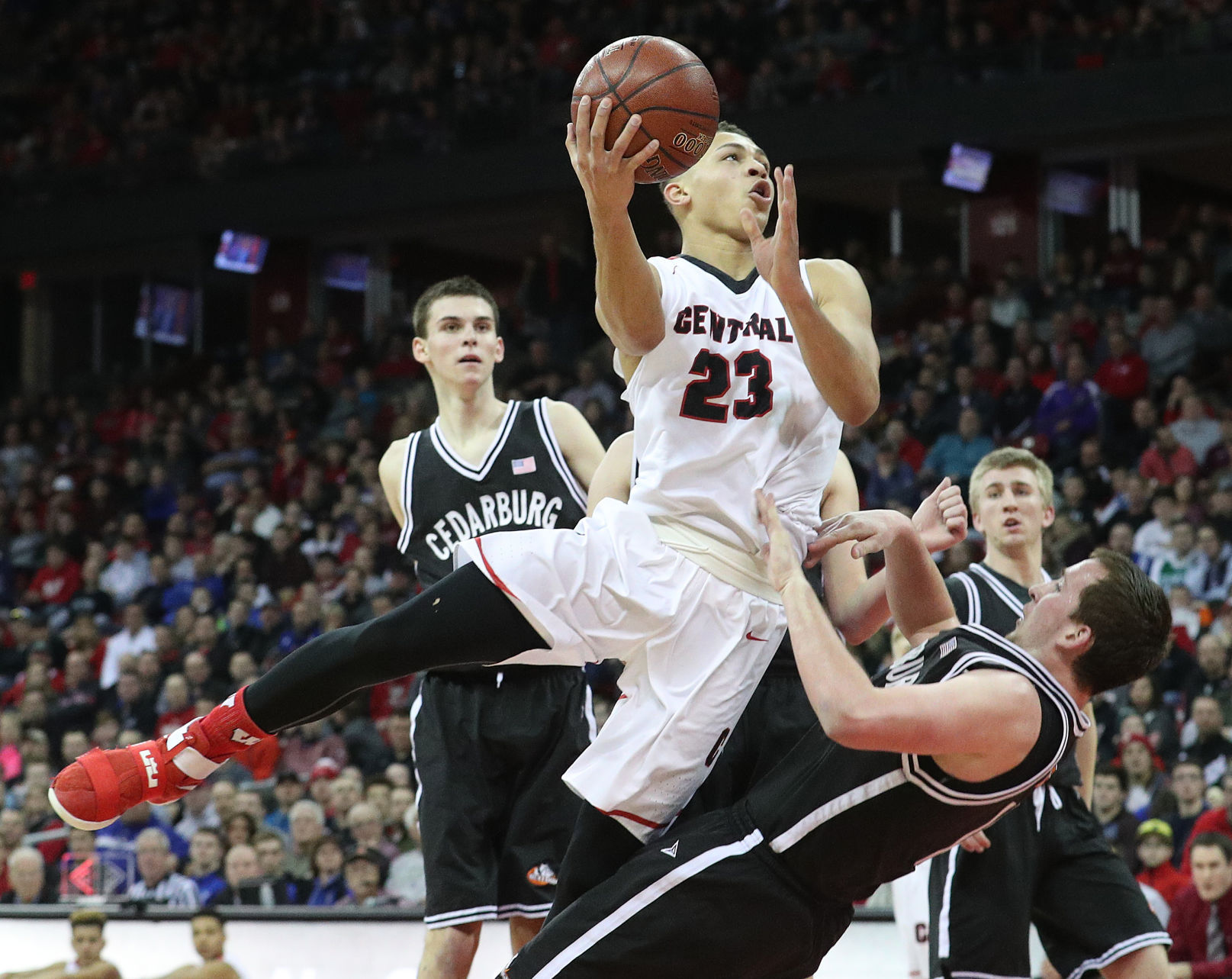 Kobe King at La Crosse Central High School